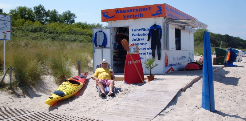 Nach dem Sport Kraft tanken oder einfach nur entspannt unsere Sportler beobachten